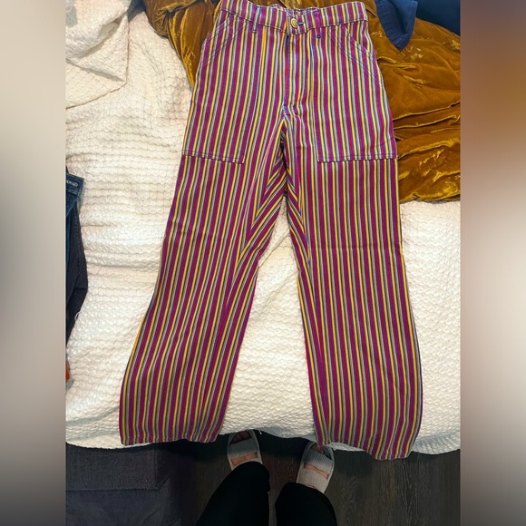 Big Bud Press Pants - Big Bud Press Work Pants RARE release pin stripe XS (4,27)